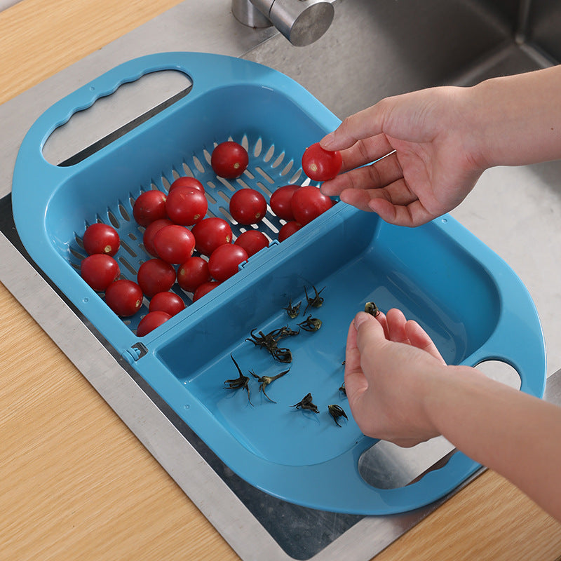 Folding Drain Basket Leaking Fruit Box