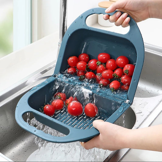Folding Drain Basket Leaking Fruit Box