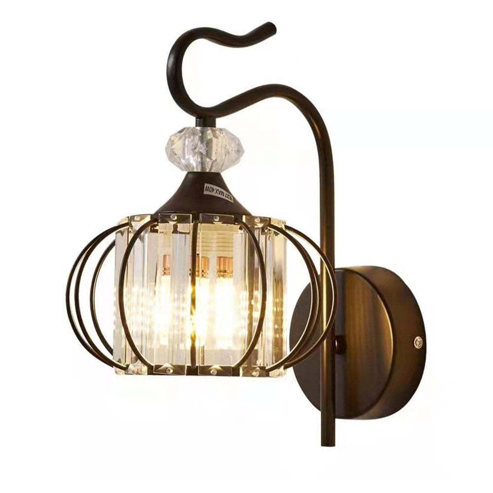 Crystal Wall Lamp – Bedroom & Living Room Light