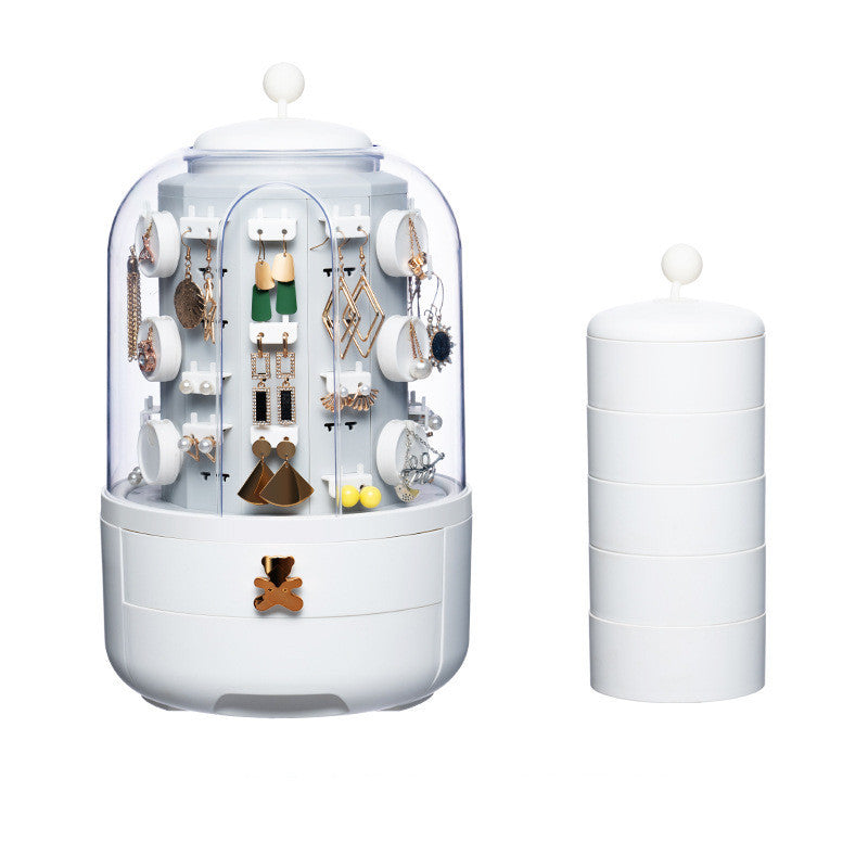 360° Rotating Jewelry Box – Large Jewelry Organizer