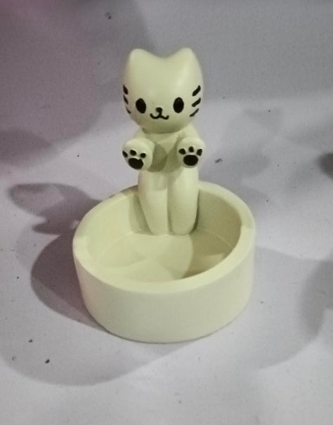 Cat Candlestick Holder – Cute Kitten Candle Décor