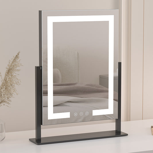 LED Desktop Makeup Mirror – Illuminated Vanity Mirror