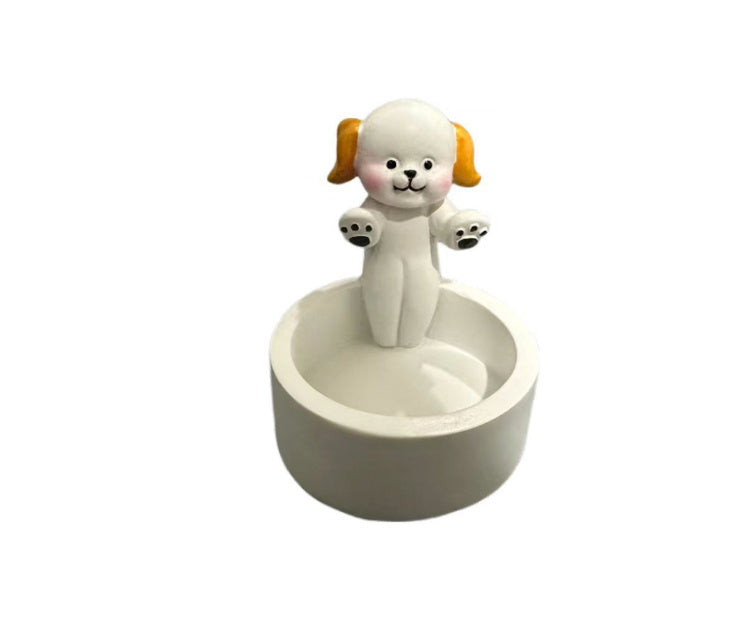 Cat Candlestick Holder – Cute Kitten Candle Décor