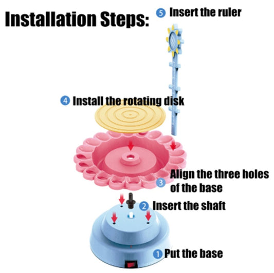 Electric Pottery Drawing Machine – DIY Clay Toy Set