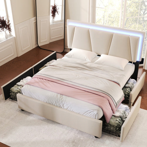 Wooden Storage Bed Bed Frame