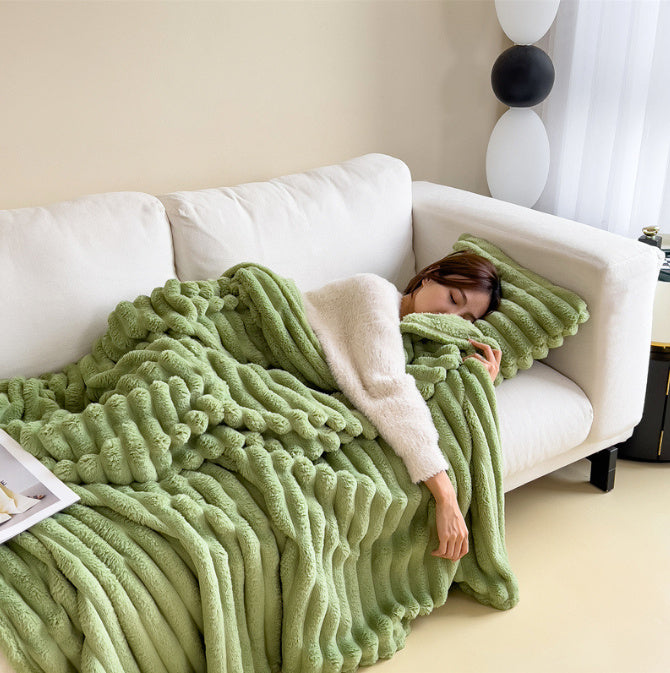 Bubble Velvet Rabbit Blanket – Soft & Warm Throw