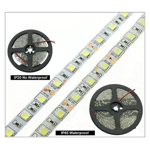Waterproof LED Light Strips – 60 Beads Epoxy Soft Glow