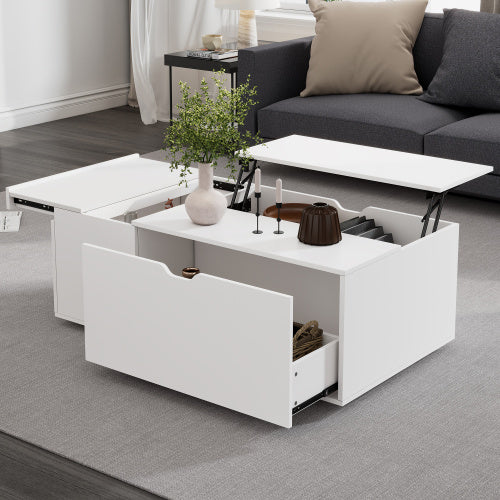 Lift Up Coffee Table, Coffee Table With Drawe