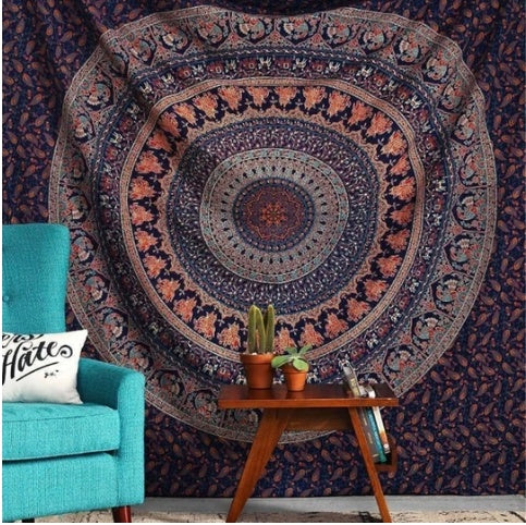 Indian Mandala Hanging Tapestry – Wall Décor