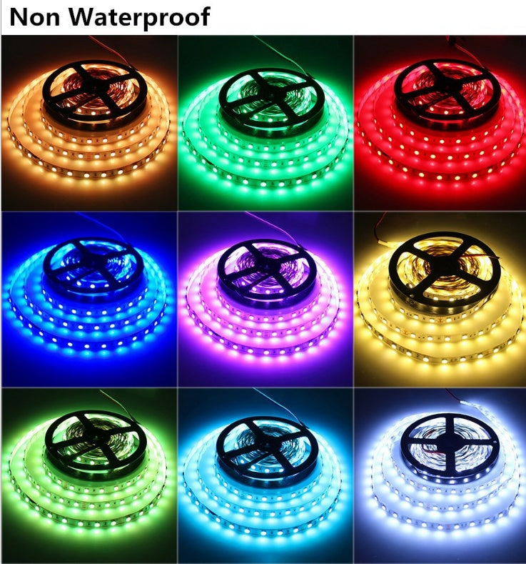 Waterproof LED Light Strips – 60 Beads Epoxy Soft Glow