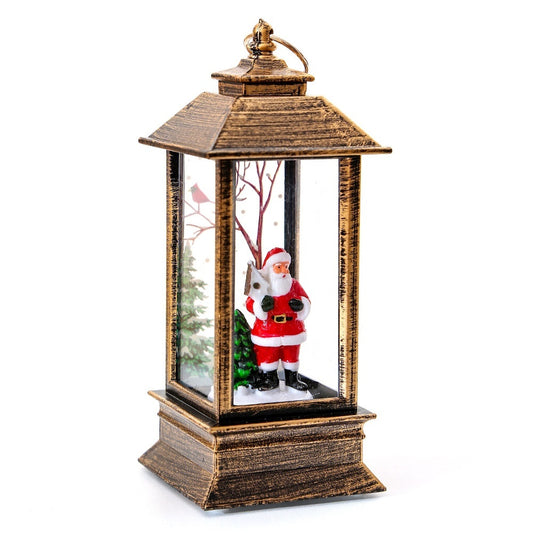 Santa Claus LED Oil Lamp – Portable Christmas Light