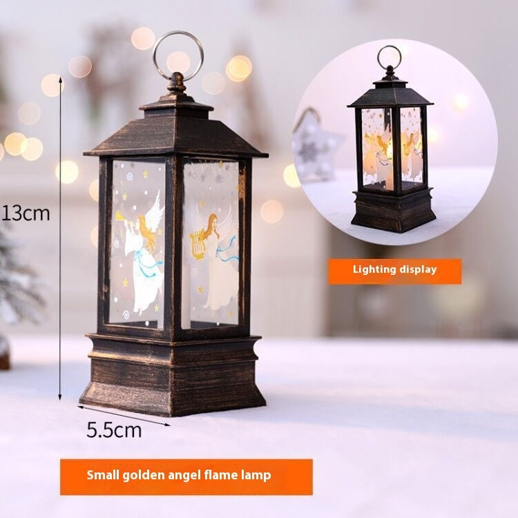 Santa Claus LED Oil Lamp – Portable Christmas Light