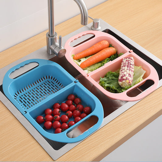 Folding Drain Basket Leaking Fruit Box