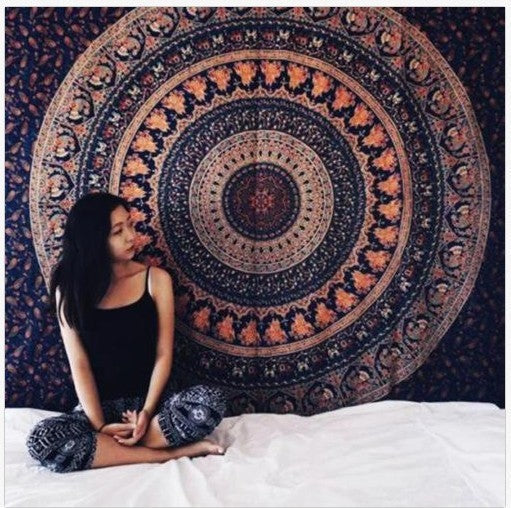Indian Mandala Hanging Tapestry – Wall Décor