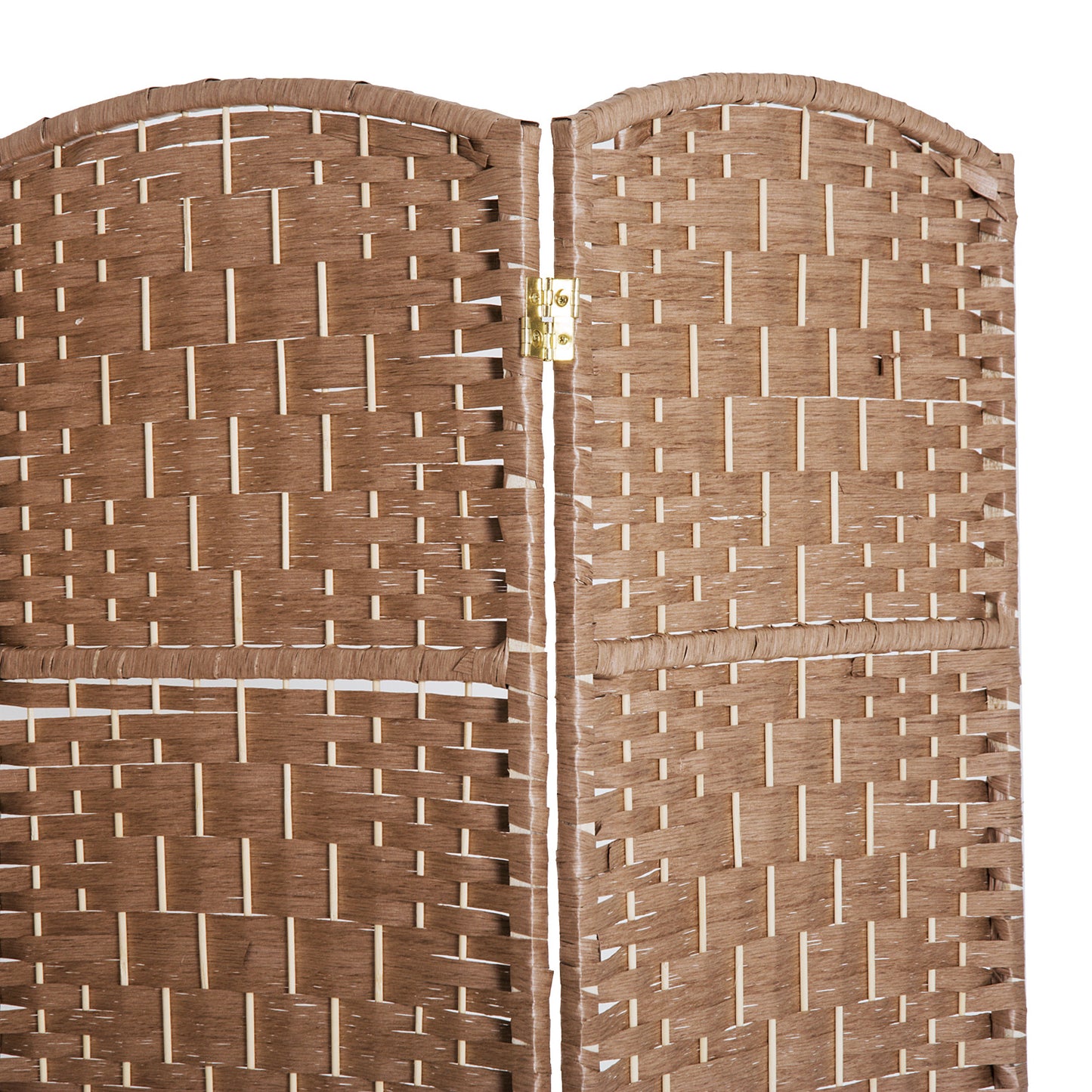 6-Panel Wicker Room Divider