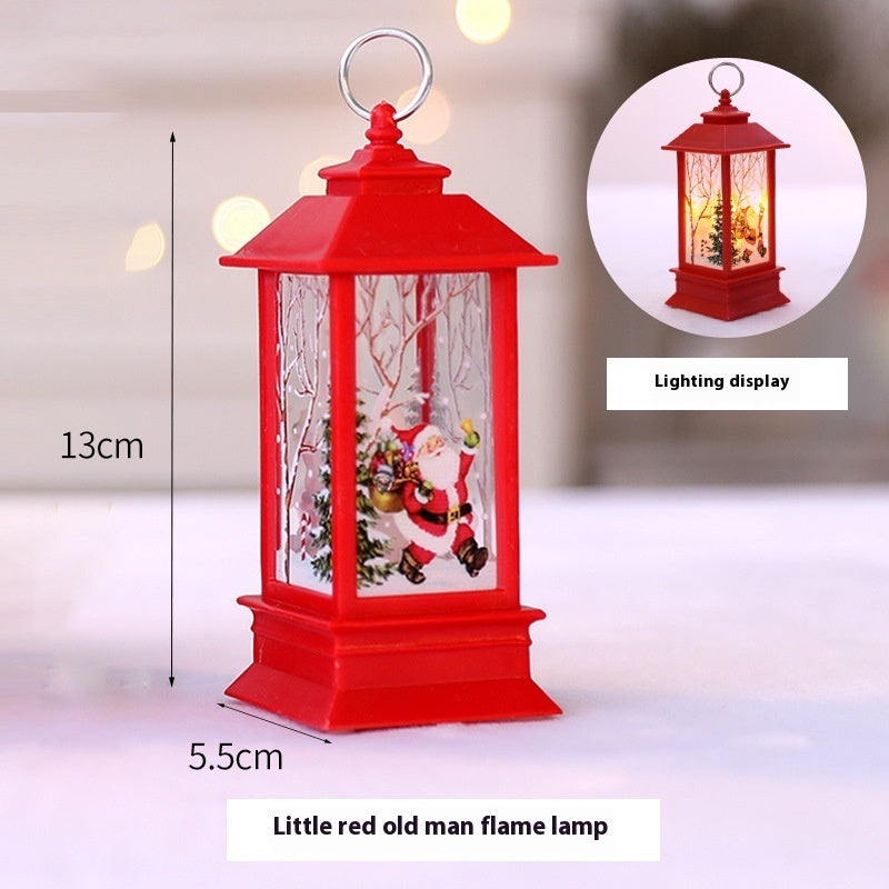 Santa Claus LED Oil Lamp – Portable Christmas Light