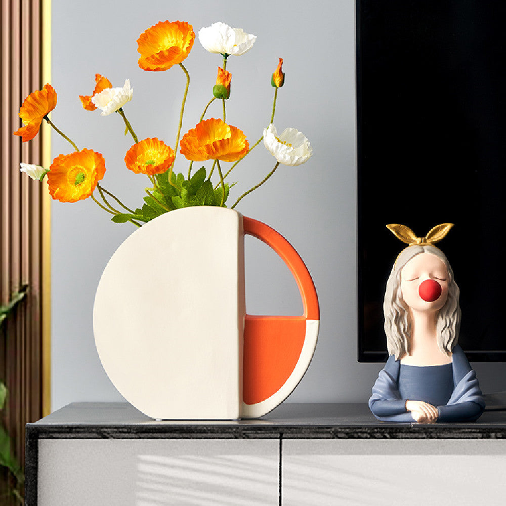 Luxury Modern Ceramic Vases – Light Décor