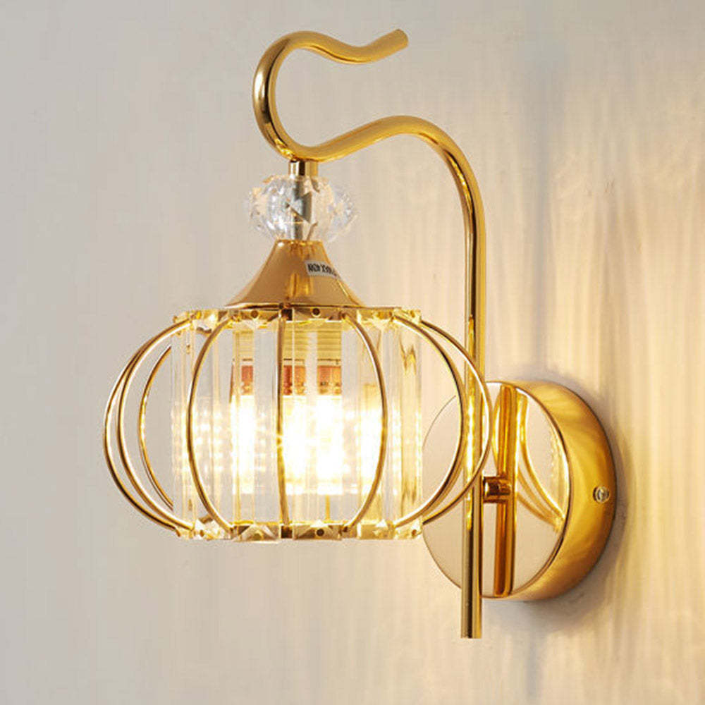 Crystal Wall Lamp – Bedroom & Living Room Light