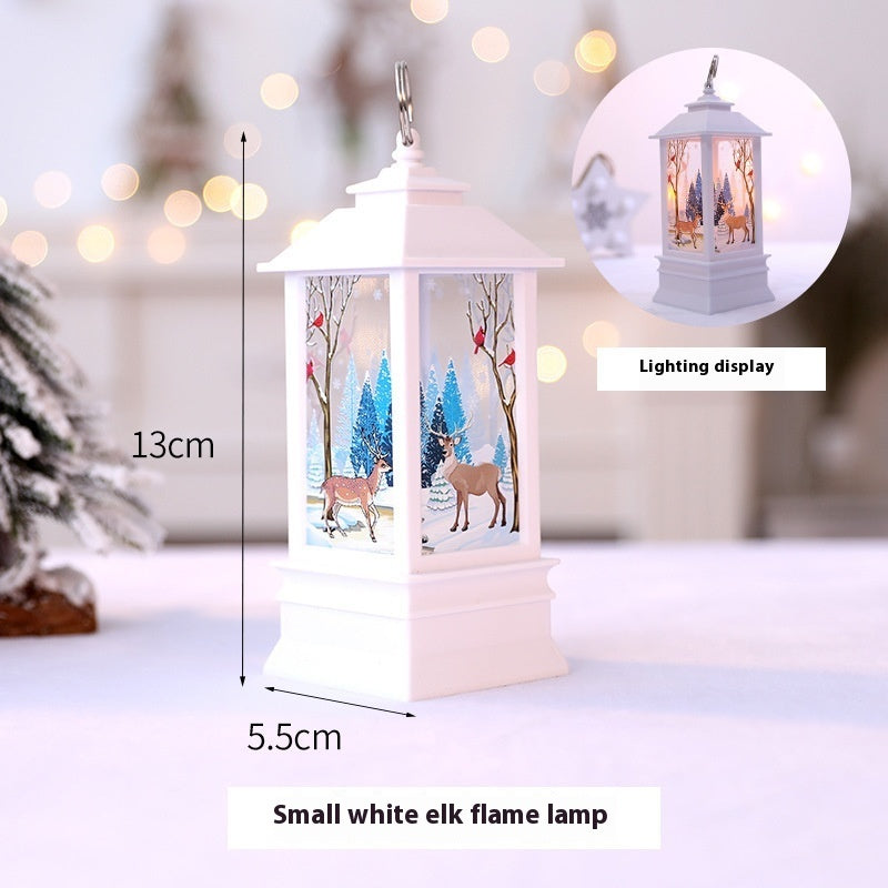 Santa Claus LED Oil Lamp – Portable Christmas Light