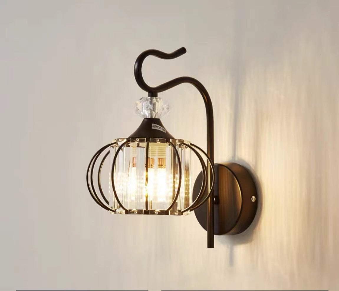 Crystal Wall Lamp – Bedroom & Living Room Light