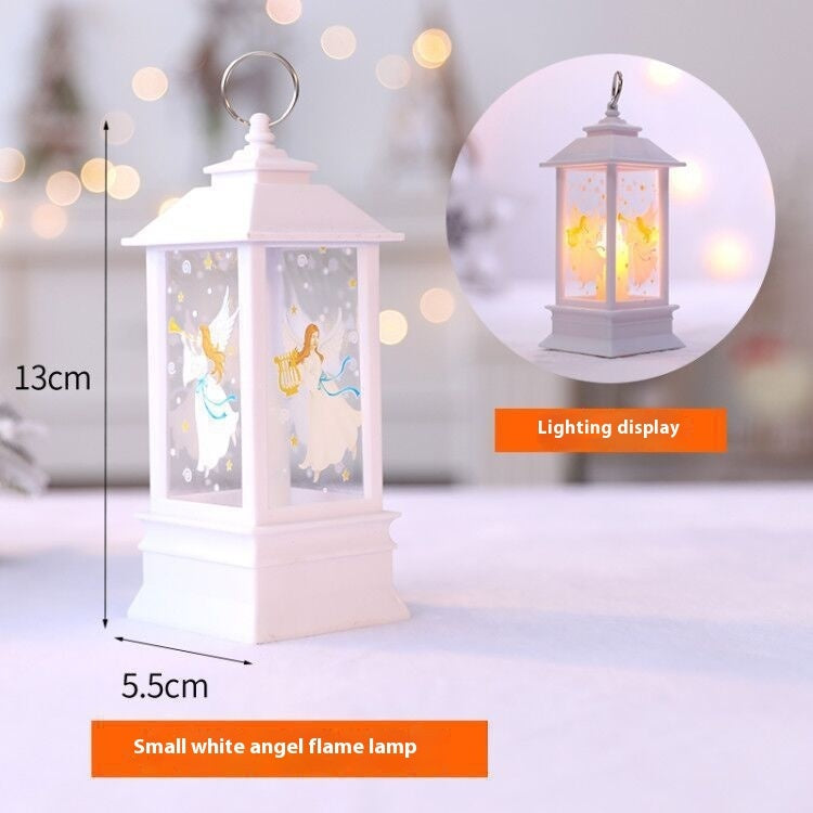 Santa Claus LED Oil Lamp – Portable Christmas Light
