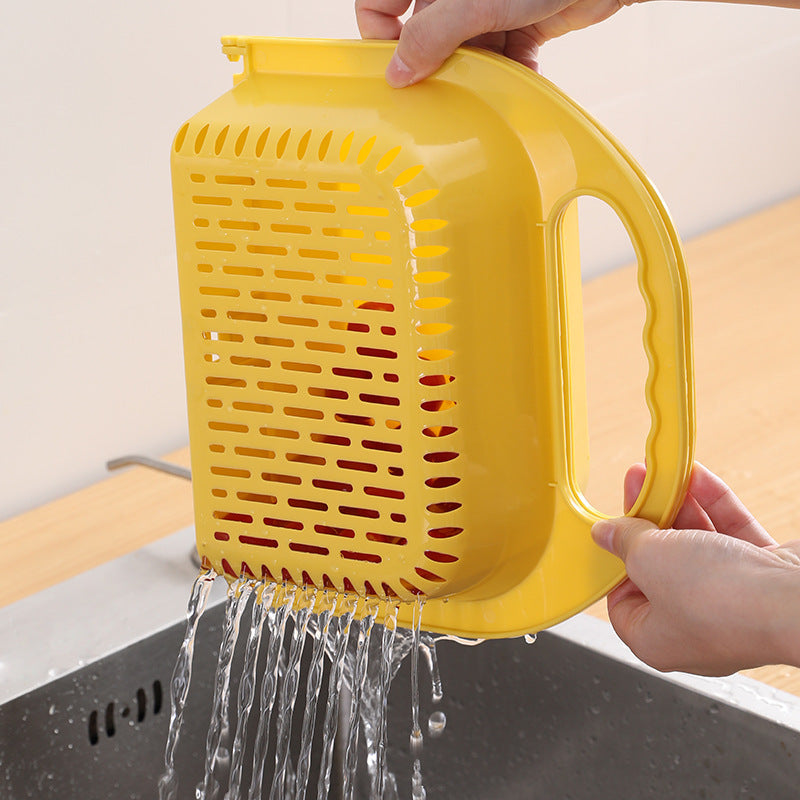 Folding Drain Basket Leaking Fruit Box