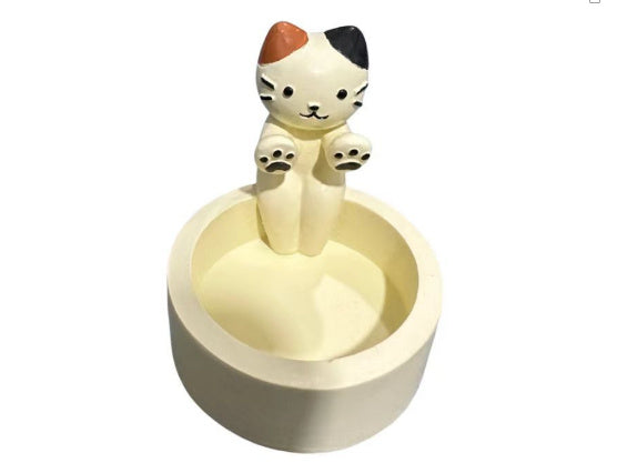 Cat Candlestick Holder – Cute Kitten Candle Décor