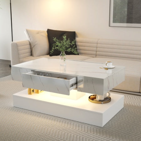 LED Coffee Table 6.93" – Modern Living Room Table