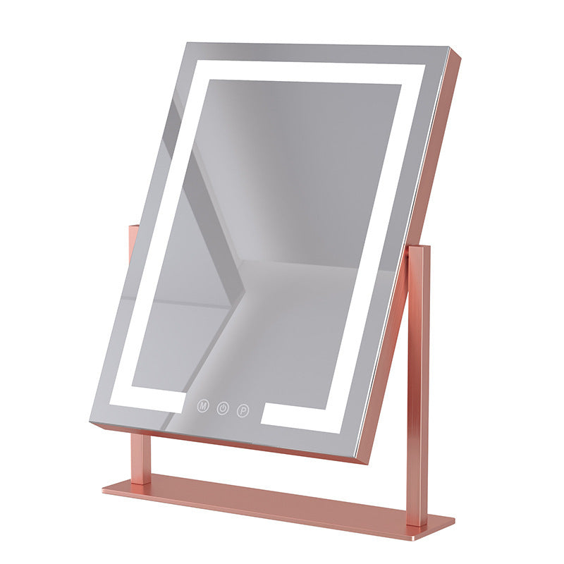 LED Desktop Makeup Mirror – Illuminated Vanity Mirror