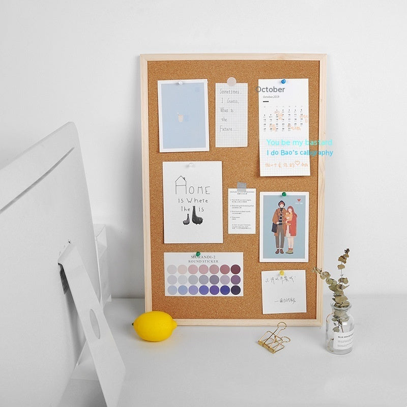 Pushpin Cork Background Board