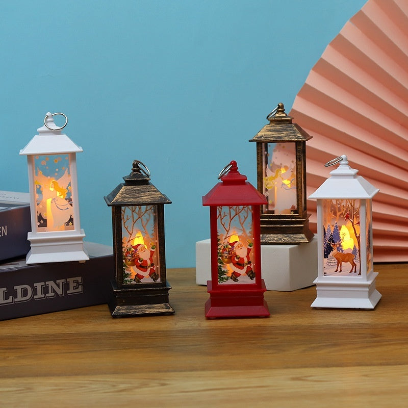 Santa Claus LED Oil Lamp – Portable Christmas Light