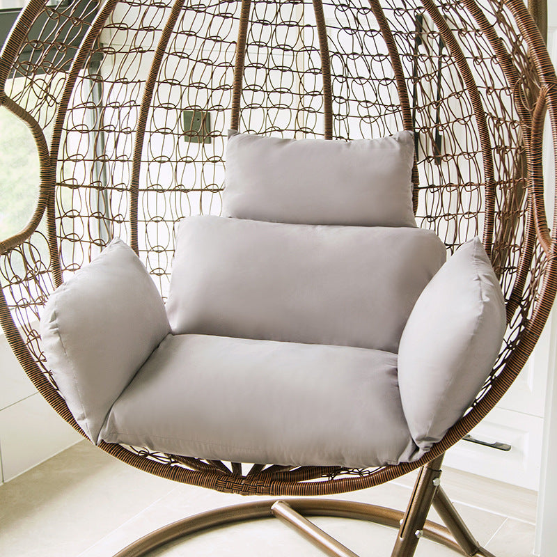 Solid Color Large Rattan Chair Cushion