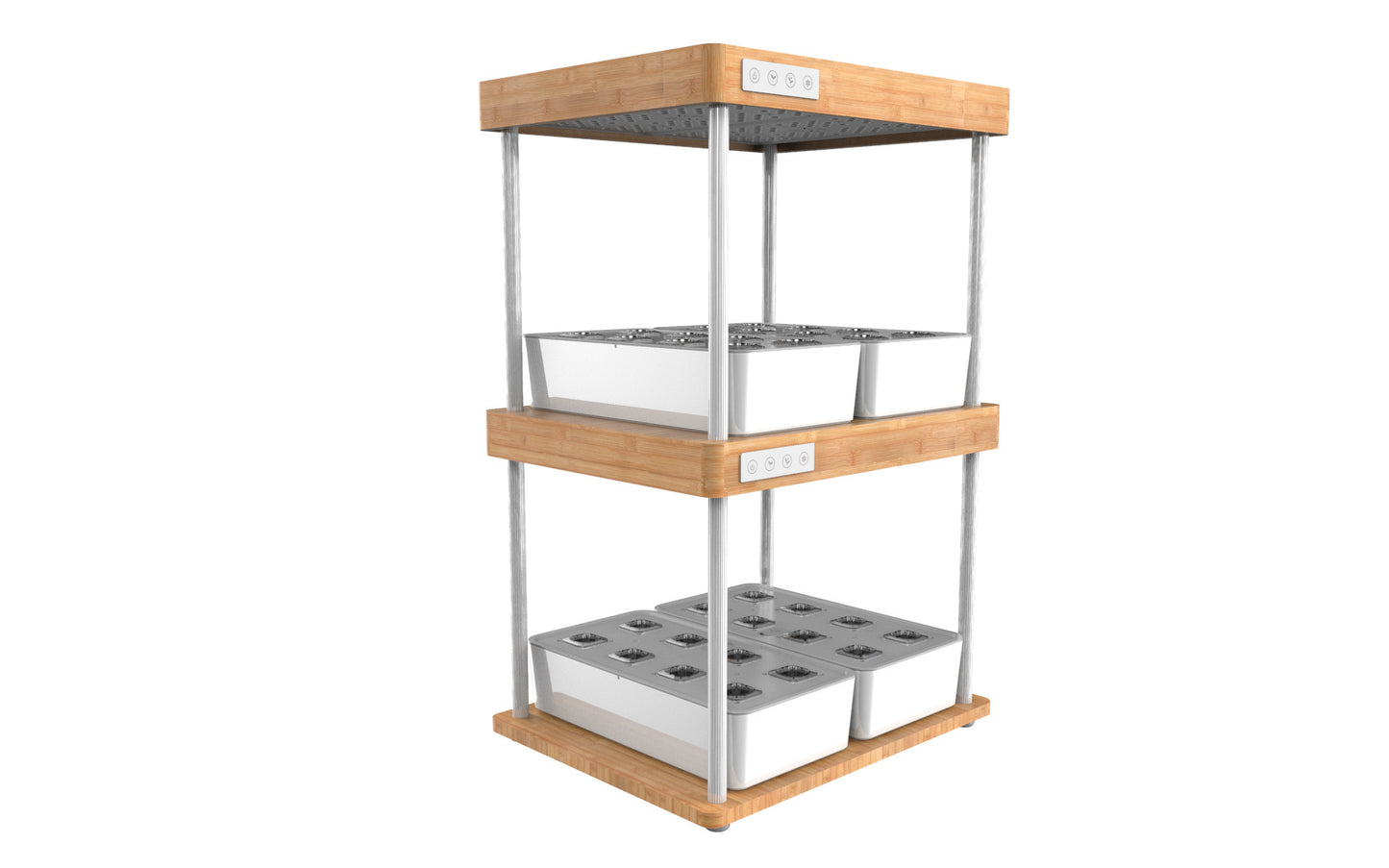 Pure Natural Bamboo Plant Growth Machine