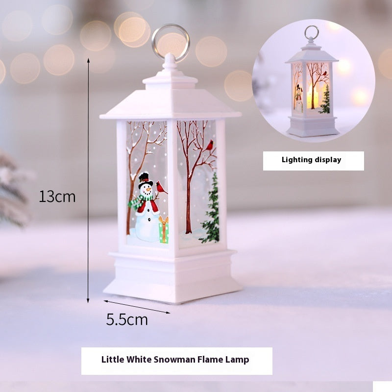 Santa Claus LED Oil Lamp – Portable Christmas Light