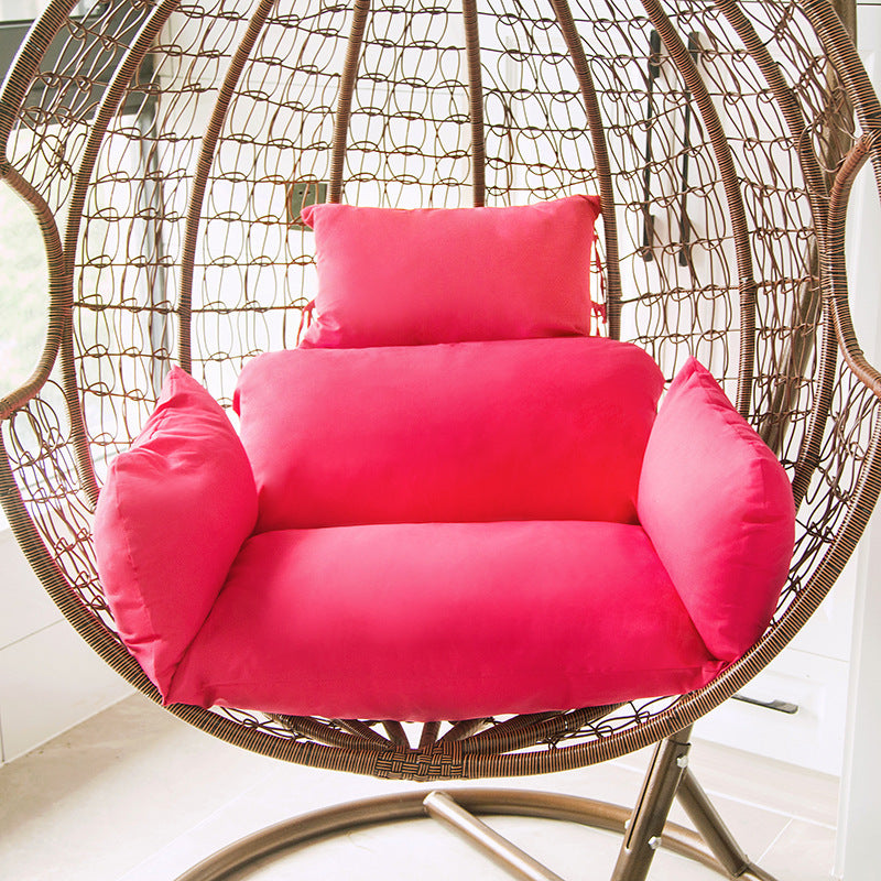 Solid Color Large Rattan Chair Cushion