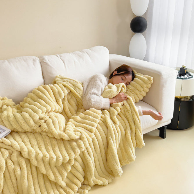 Bubble Velvet Rabbit Blanket – Soft & Warm Throw