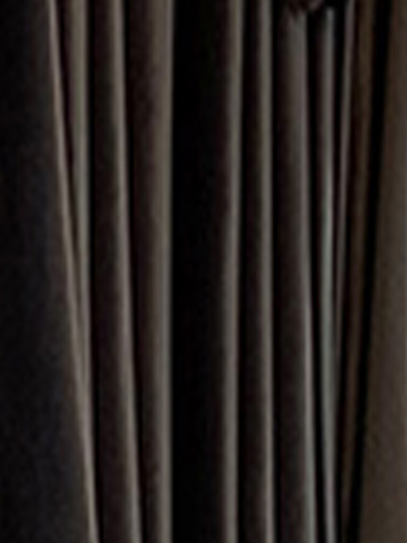 European Luxury Black Velvet Curtains