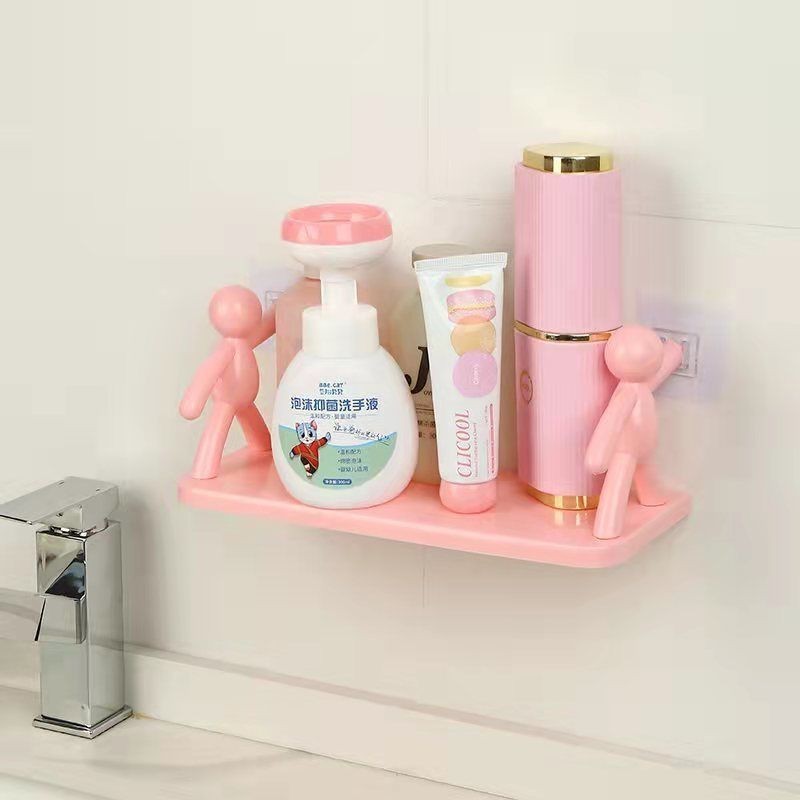 Kitchen Wall-Mounted Shelves – Wash Basin Storage Organizer