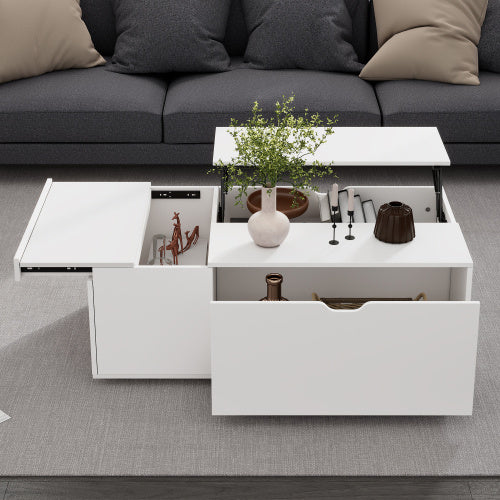 Lift Up Coffee Table, Coffee Table With Drawe