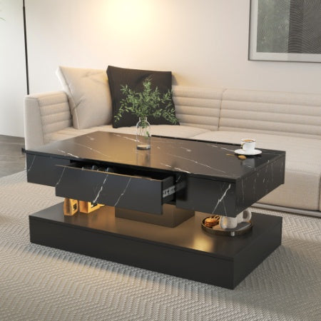 LED Coffee Table 6.93" – Modern Living Room Table