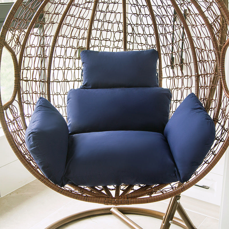 Solid Color Large Rattan Chair Cushion
