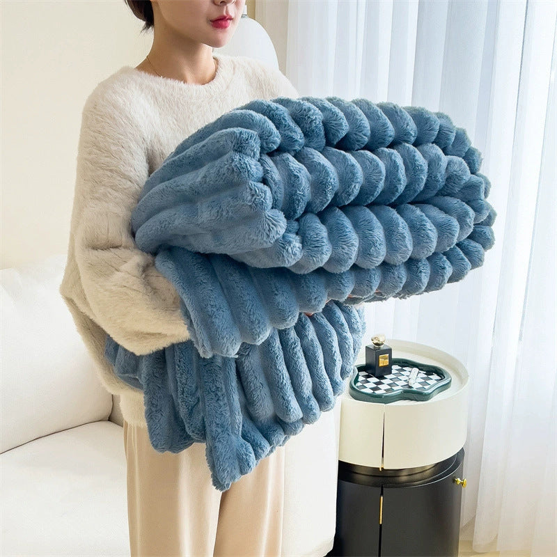 Bubble Velvet Rabbit Blanket – Soft & Warm Throw