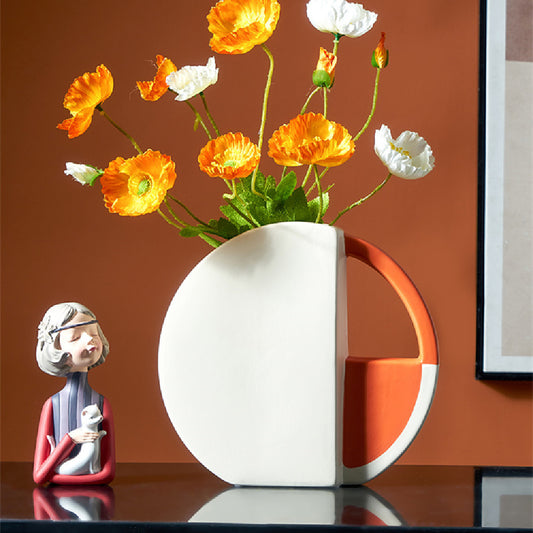 Luxury Modern Ceramic Vases – Light Décor