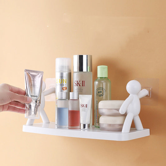 Kitchen Wall-Mounted Shelves – Wash Basin Storage Organizer