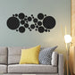 3D Circle Mirror Wall Stickers – Acrylic Décor