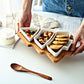 Christmas Tree Ceramic Plates – 4 Pcs Set
