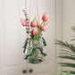 Macrame Wall Hanging Planter – Leather Hanger Basket