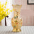 Gold Electroplated Ceramic Vase – European Style Décor