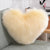 Heart-Shaped Plush Throw Pillow – Fluffy Shaggy Cushion