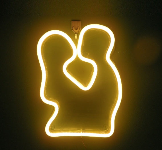 LED Neon Hanging Wall Lights – Decorative Glow
